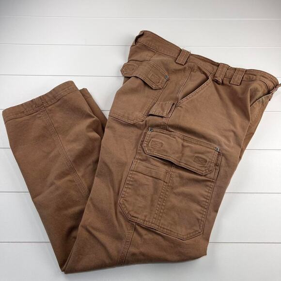 Duluth Trading Co Flex Fire Hose Cargo pants Men's size 34X32 - Picture 1 of 7